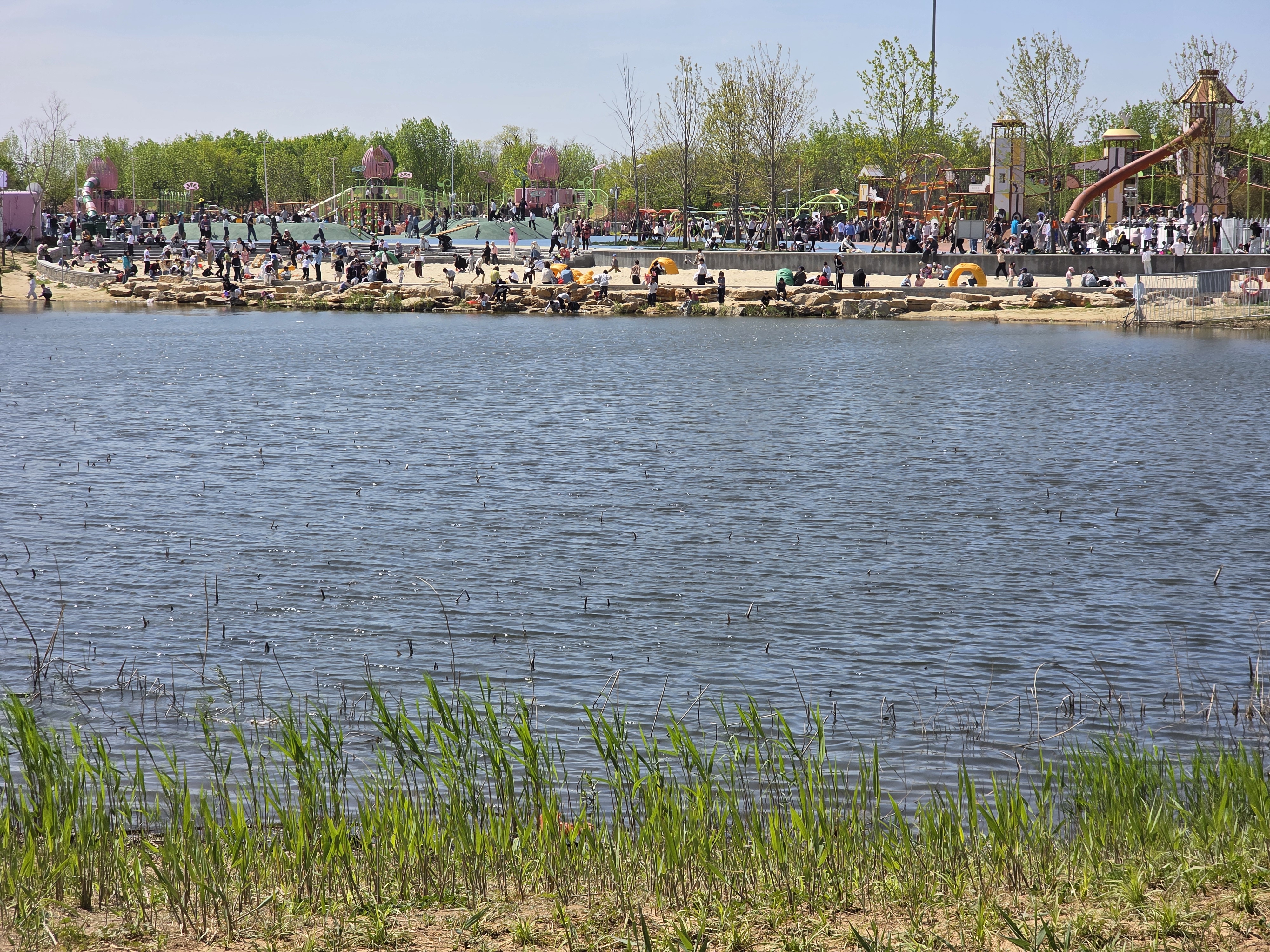 图片[4]-北辛公园的初春：一场从“破风”到“避障”的骑行-巍瀚の手記